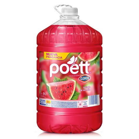 Limpiador Aroma Sand&iacute;a Splash Poett 9 L